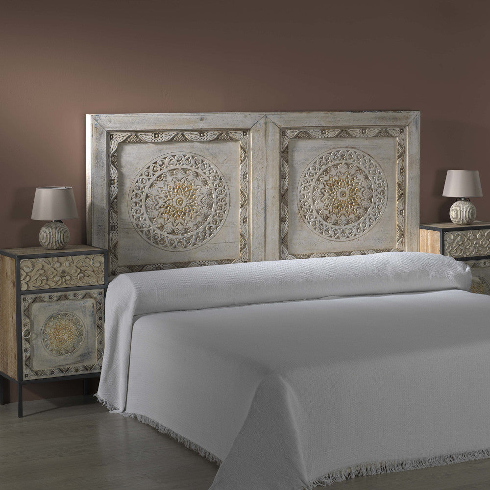 Testata letto matrimoniale orientale