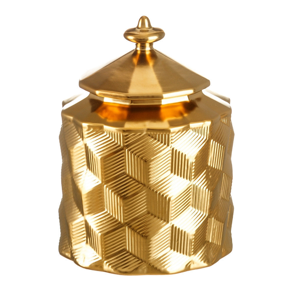 Vaso contenitore in ceramica etnico