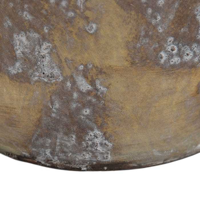 Vaso alto decorativo oro anticato