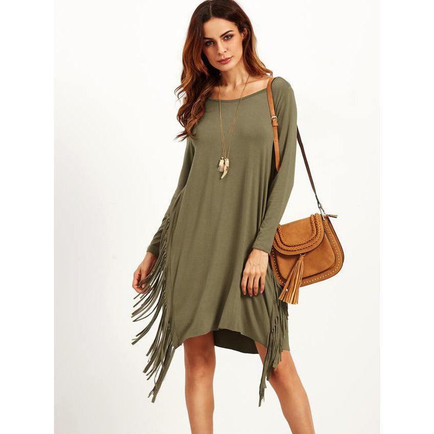 Vestito vintage frange