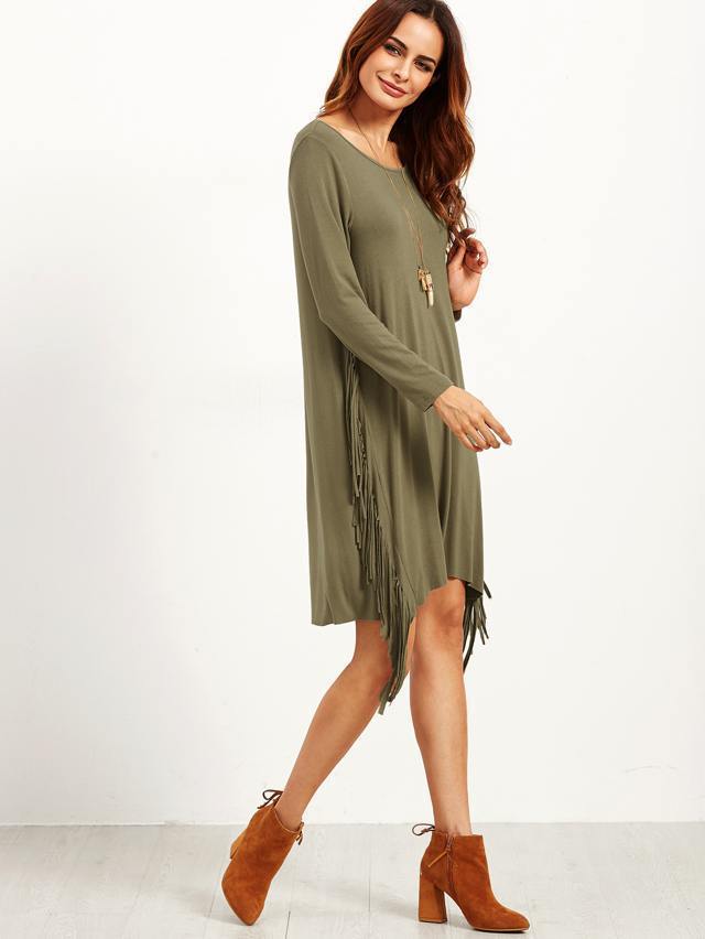 Vestito vintage frange