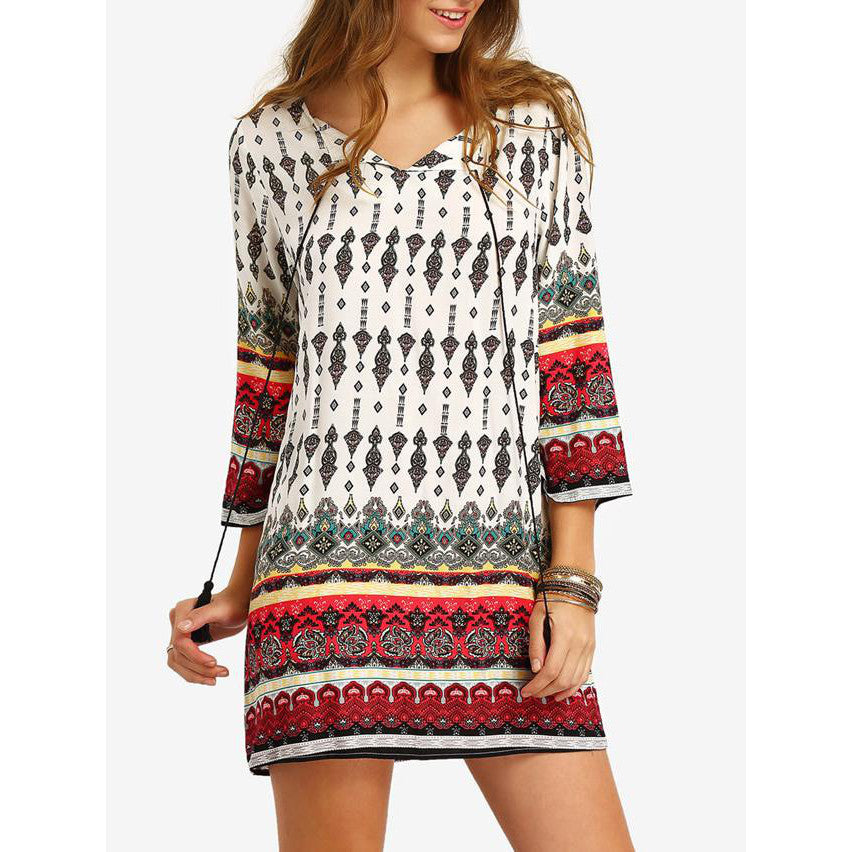 Abito decorazione tribale