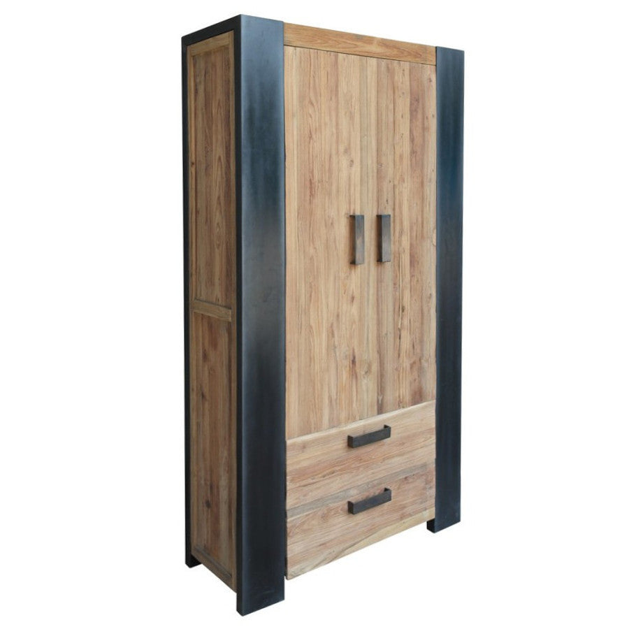 Armadio etnico teak riciclato