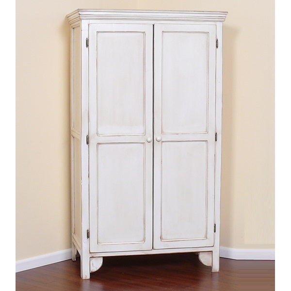 Armadio legno bianco shabby