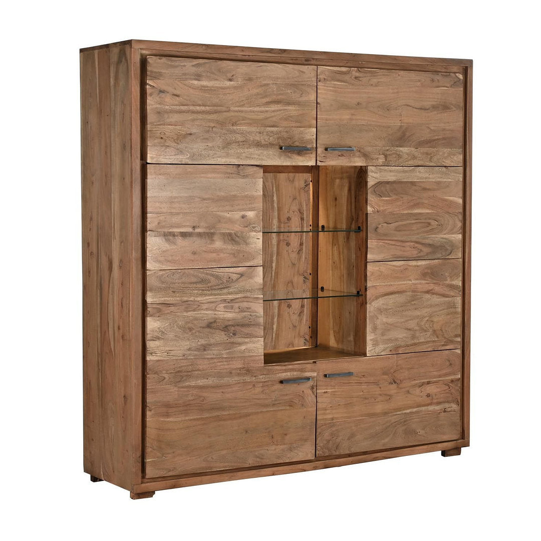 Armadio buffet legno acacia