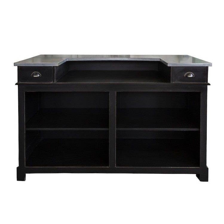 Bancone bar piano in zinco