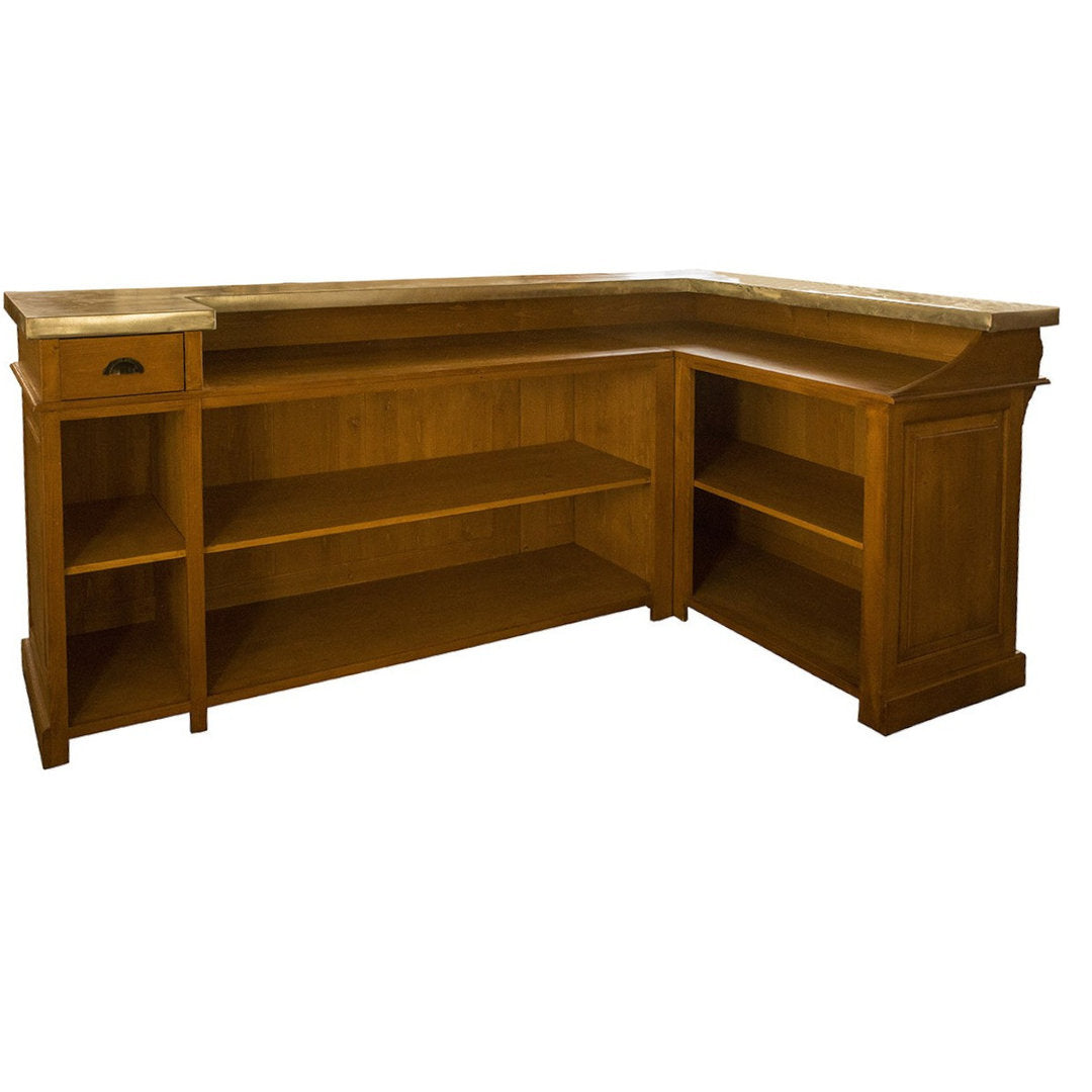 Bancone ad angolo bar bistrot