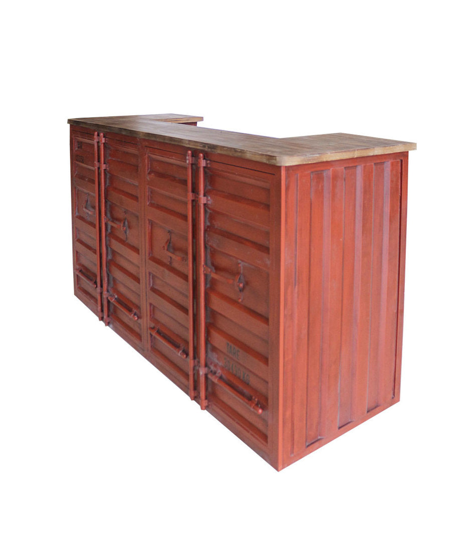 Bancone industrial per bar bistrot negozi