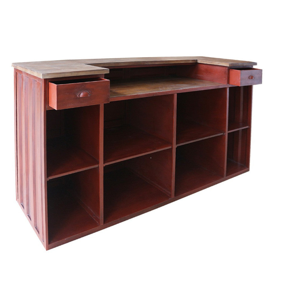 Bancone industrial per bar bistrot negozi