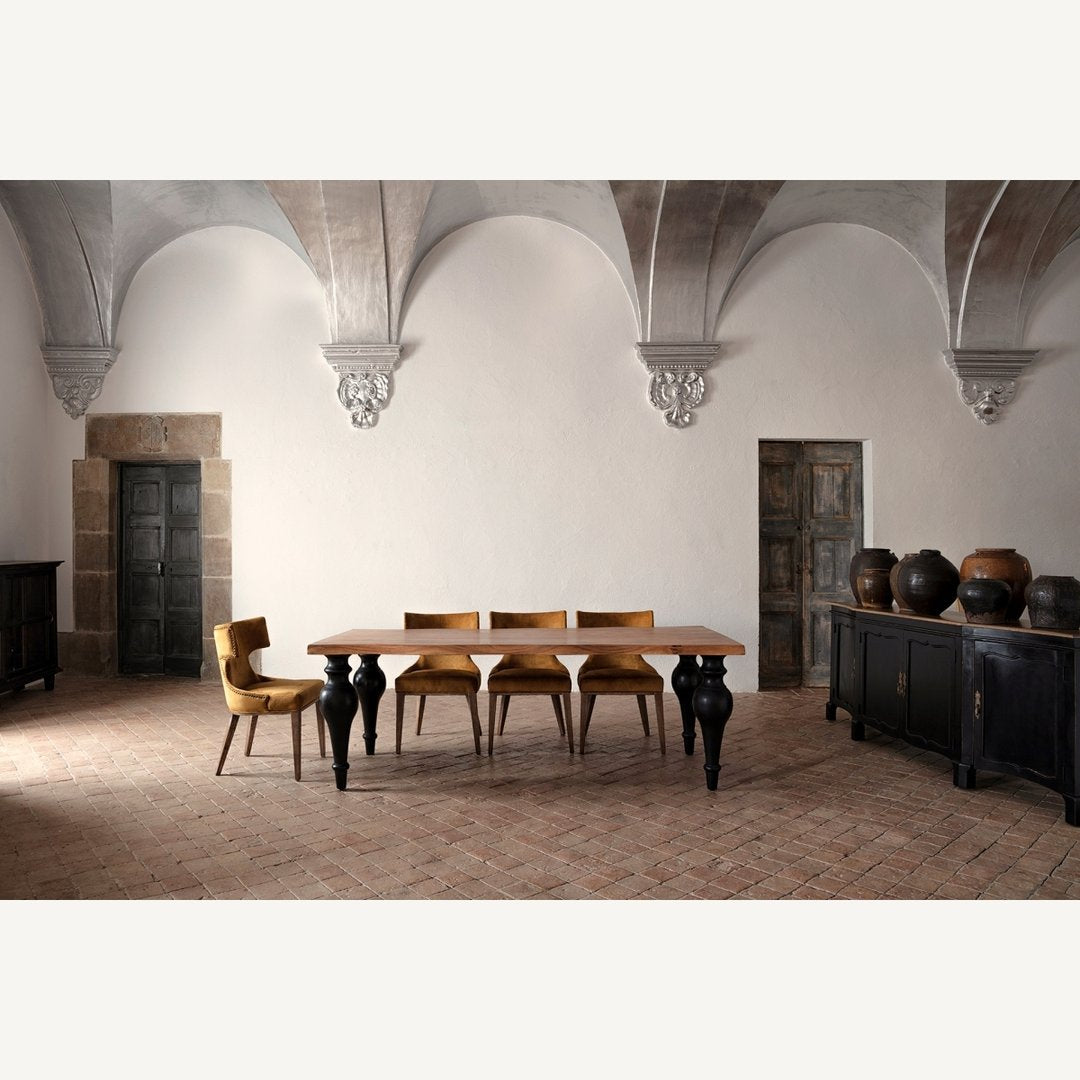 Mobile buffet tv shabby noir