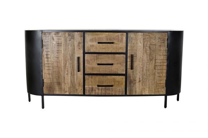 Buffet vintage legno metallo
