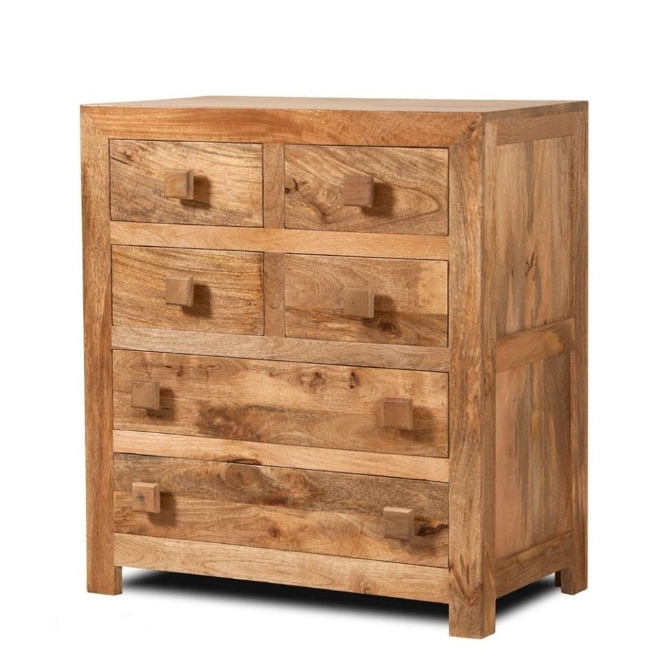 Cassettiera etnica in legno