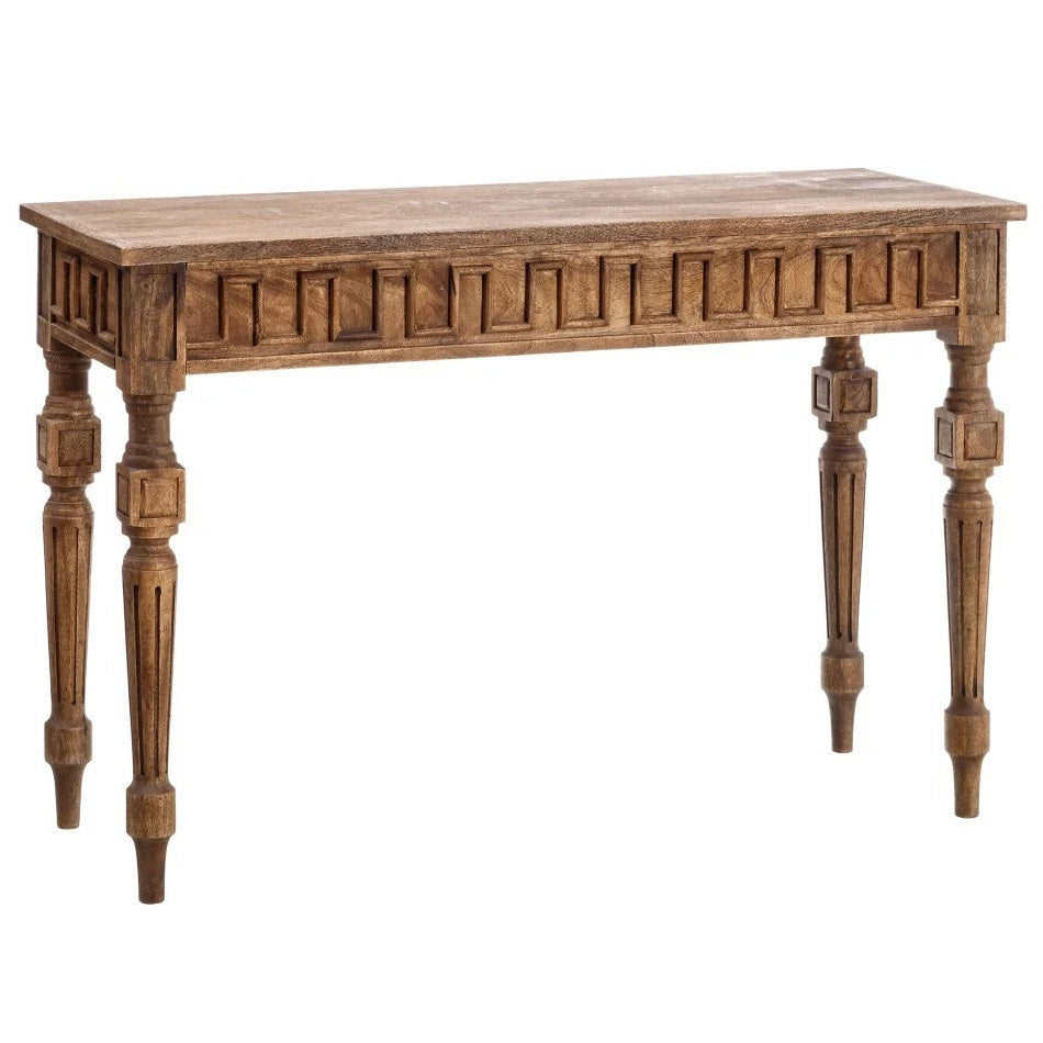 Consolle etnica legno naturale