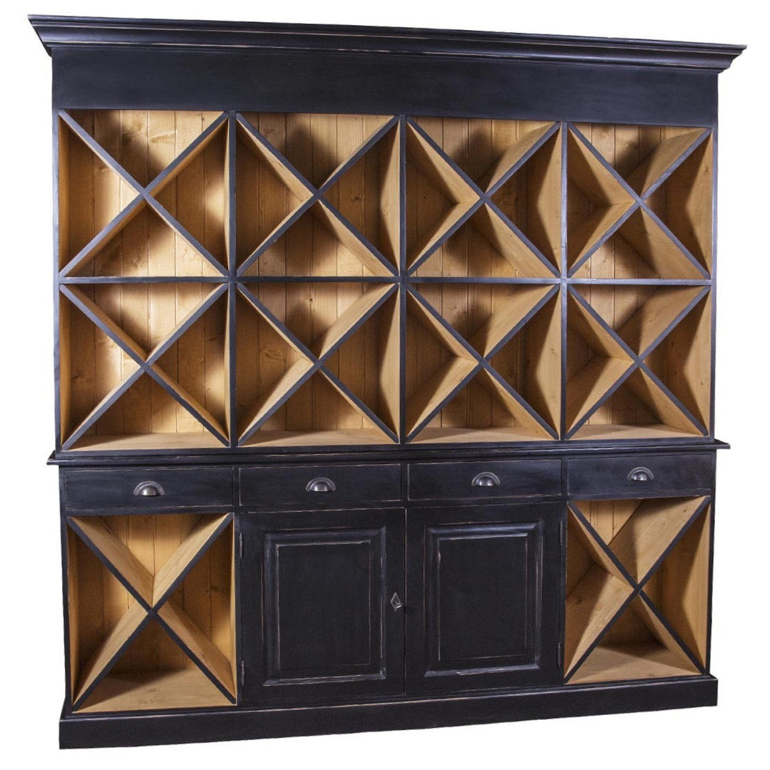 Mobile cantina vinoteca su misura