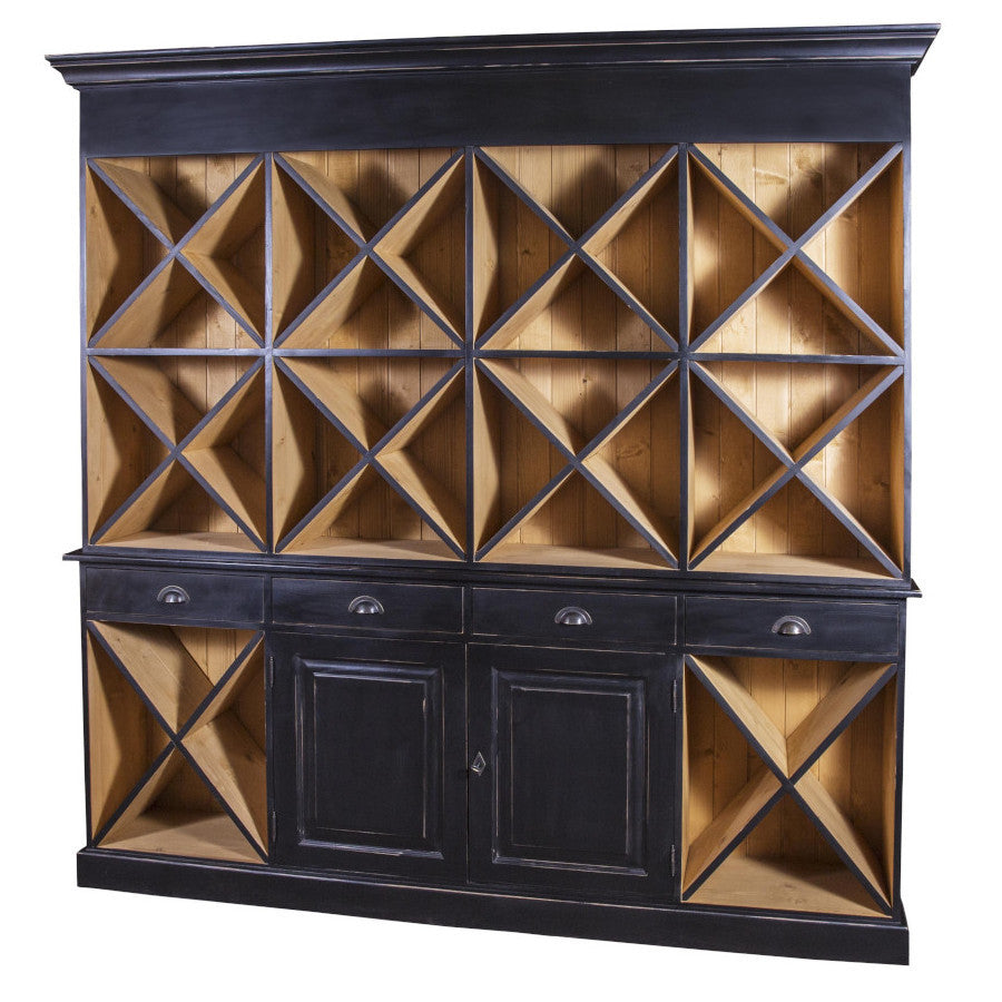 Mobile cantina vinoteca su misura