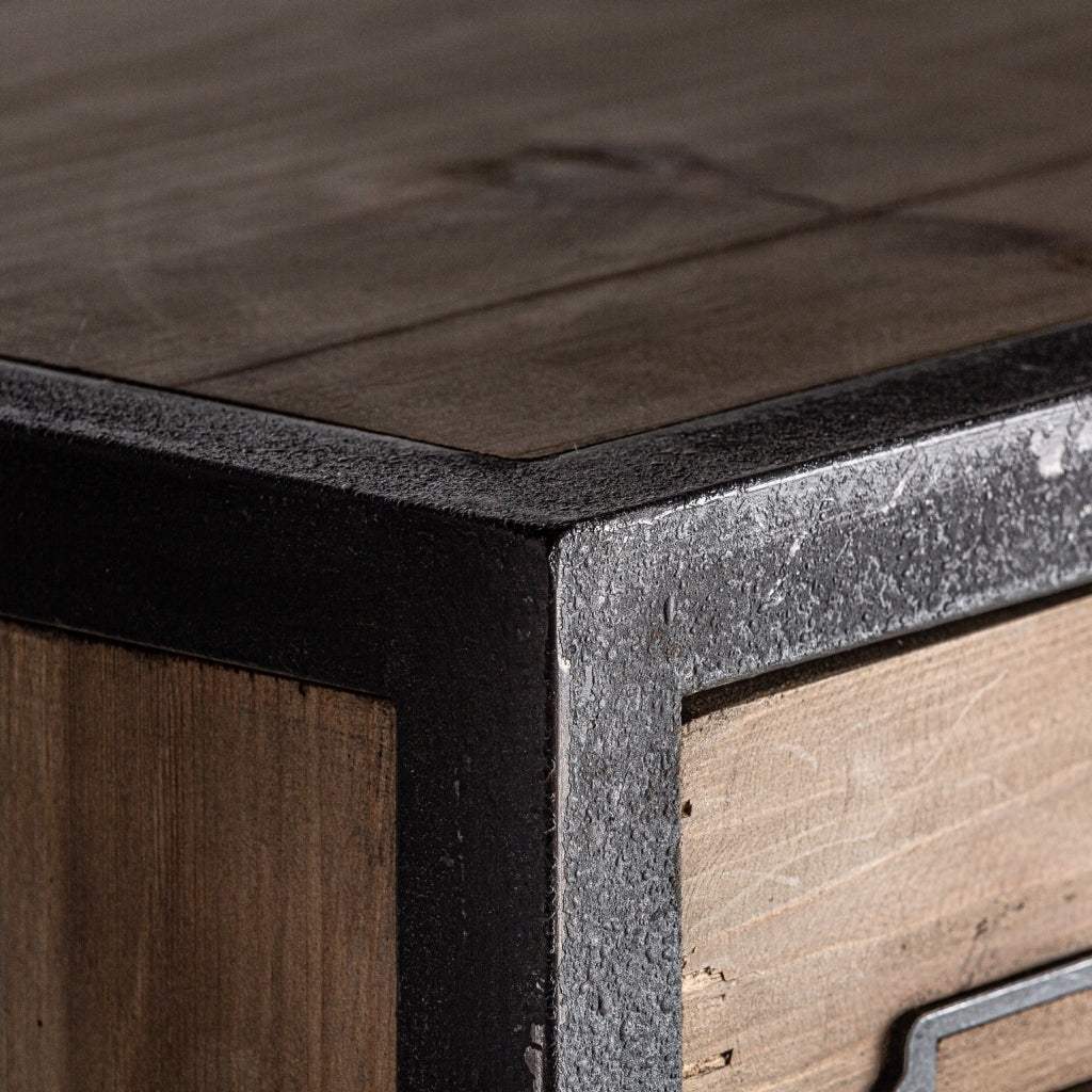 Cassettiera industrial anticata