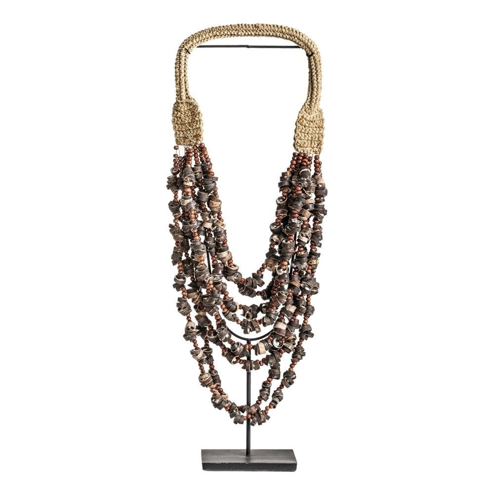 Collana scultura etnica