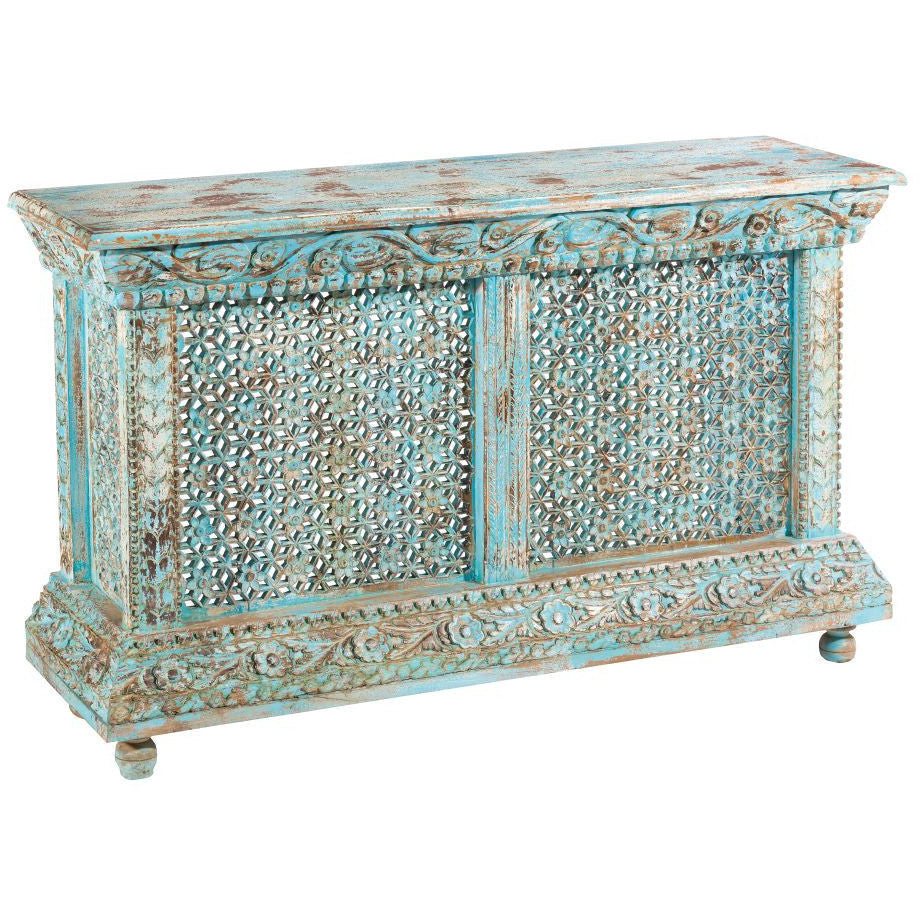 Consolle orientale turchese