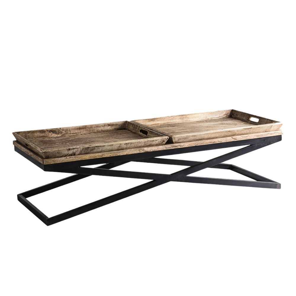 Tavolino living industrial