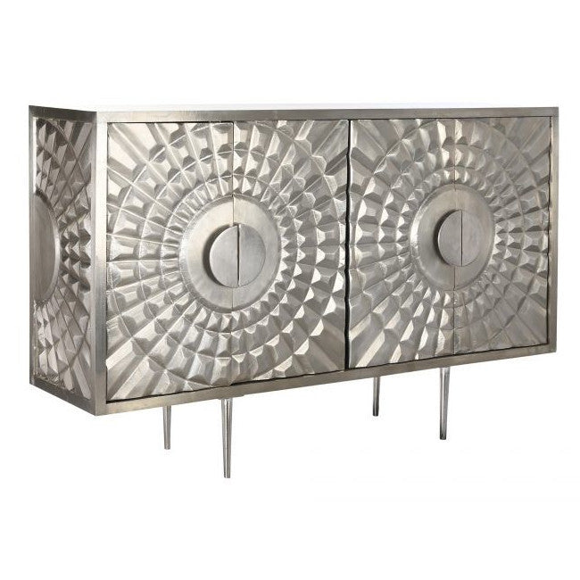 Credenza Art decò argento
