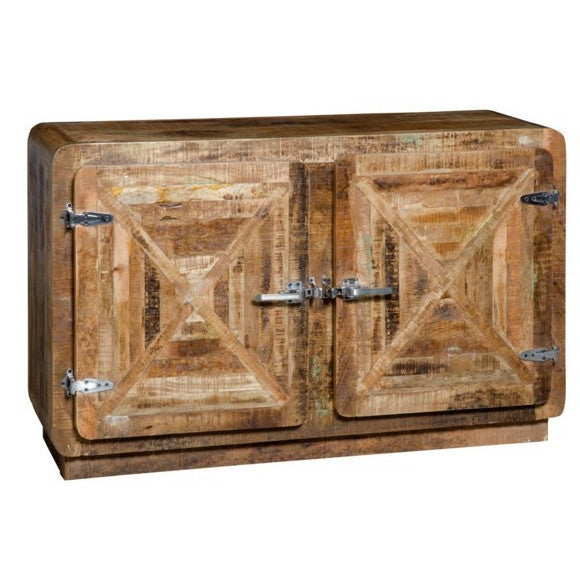 Credenza legno riciclato naturale
