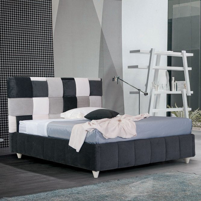Letto matrimoniale design chic
