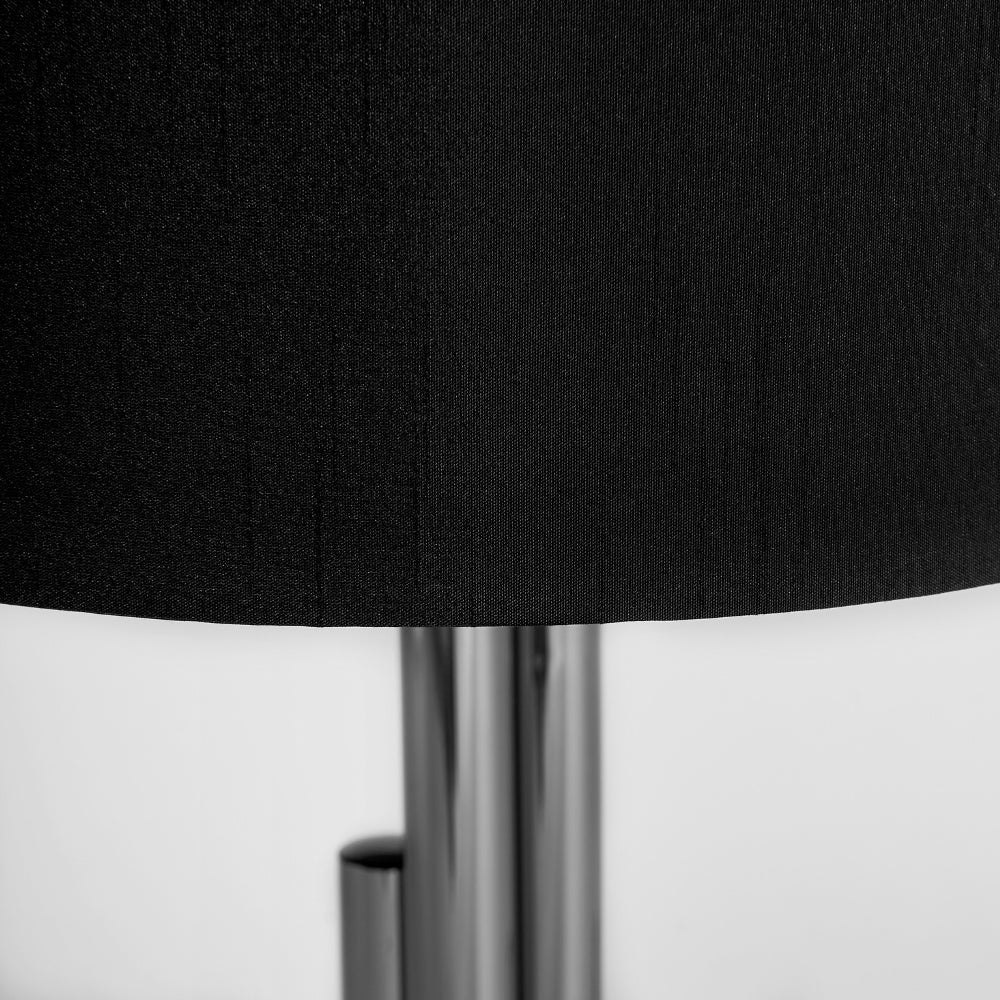 Lampada da tavolo Art decò nera