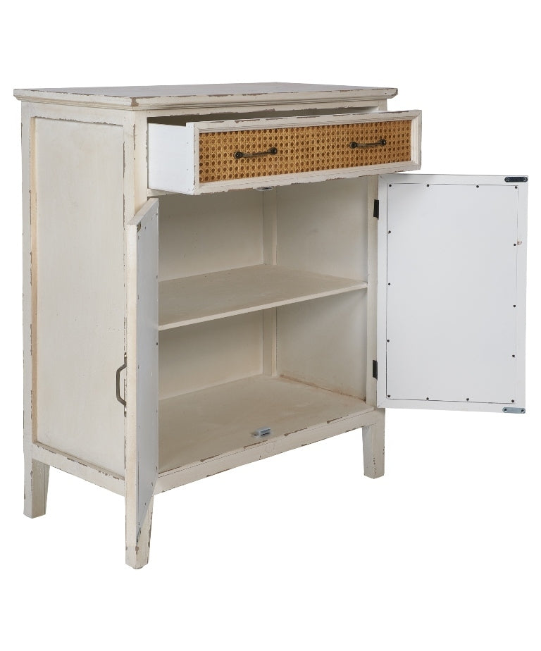 Buffet orientale cinese bianco