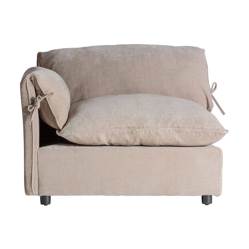 Modulo sofà coloniale grigio chiaro