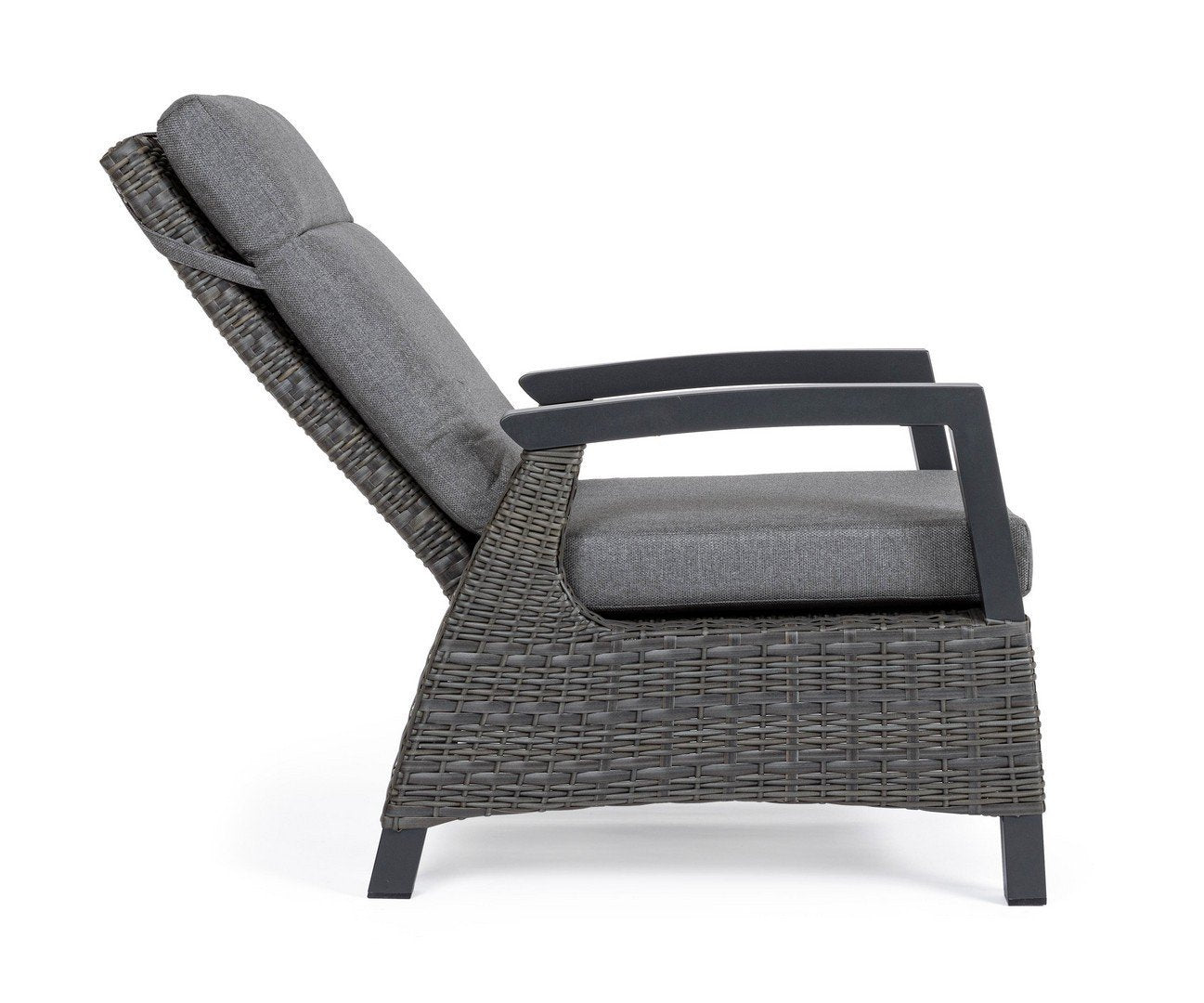 Potrona da giardino reclinabile