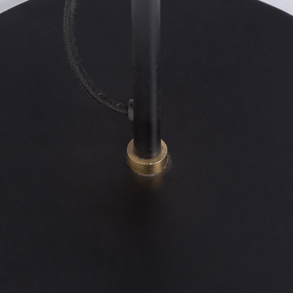 Piantana fiori Art decò nero oro