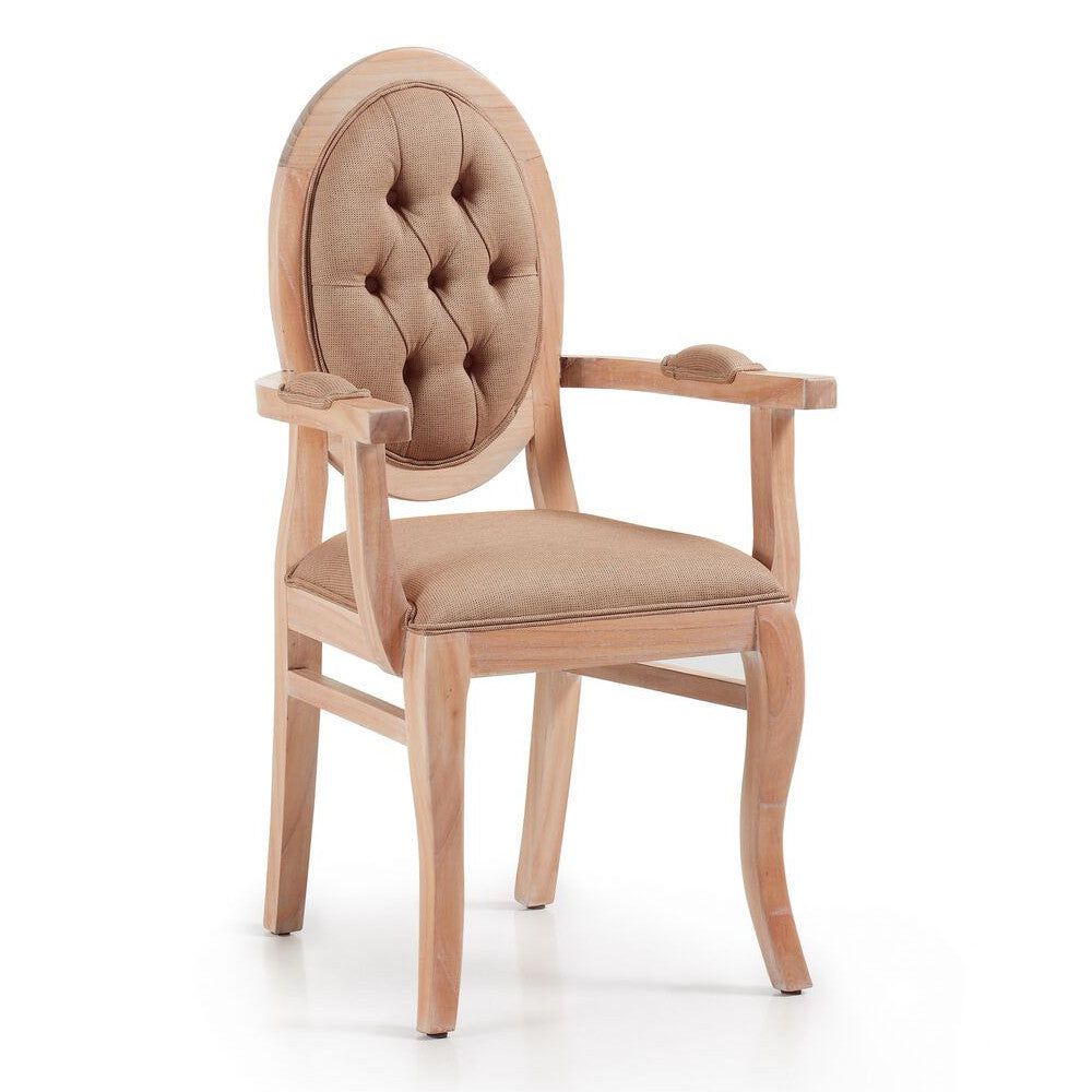 Poltrona naturale capitonnè