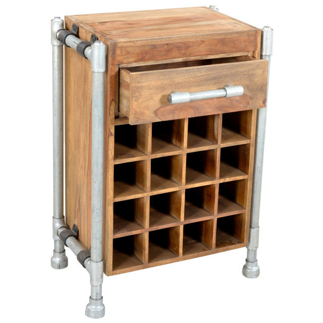 Mobile portabottiglie industrial