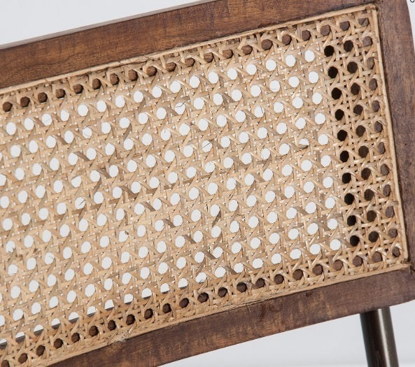 Sedia vintage in cuoio