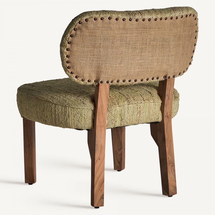 Sedia stile vintage col cammello