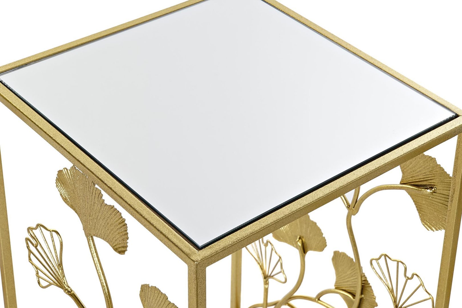 Set 3 tavolini vintage dorati