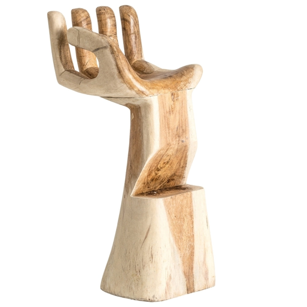 Sgabello etnico mano legno