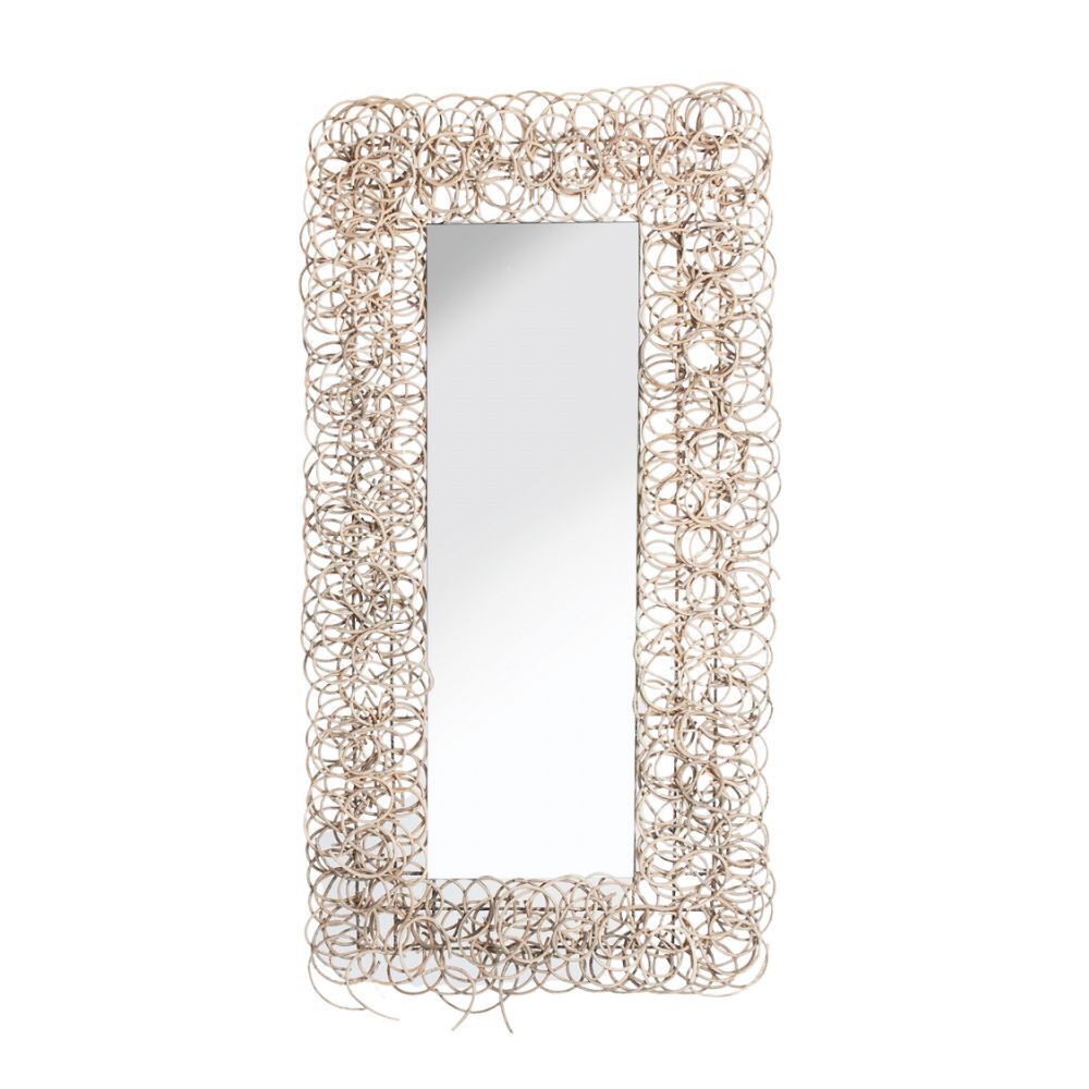 Specchio rettangolare boho chic