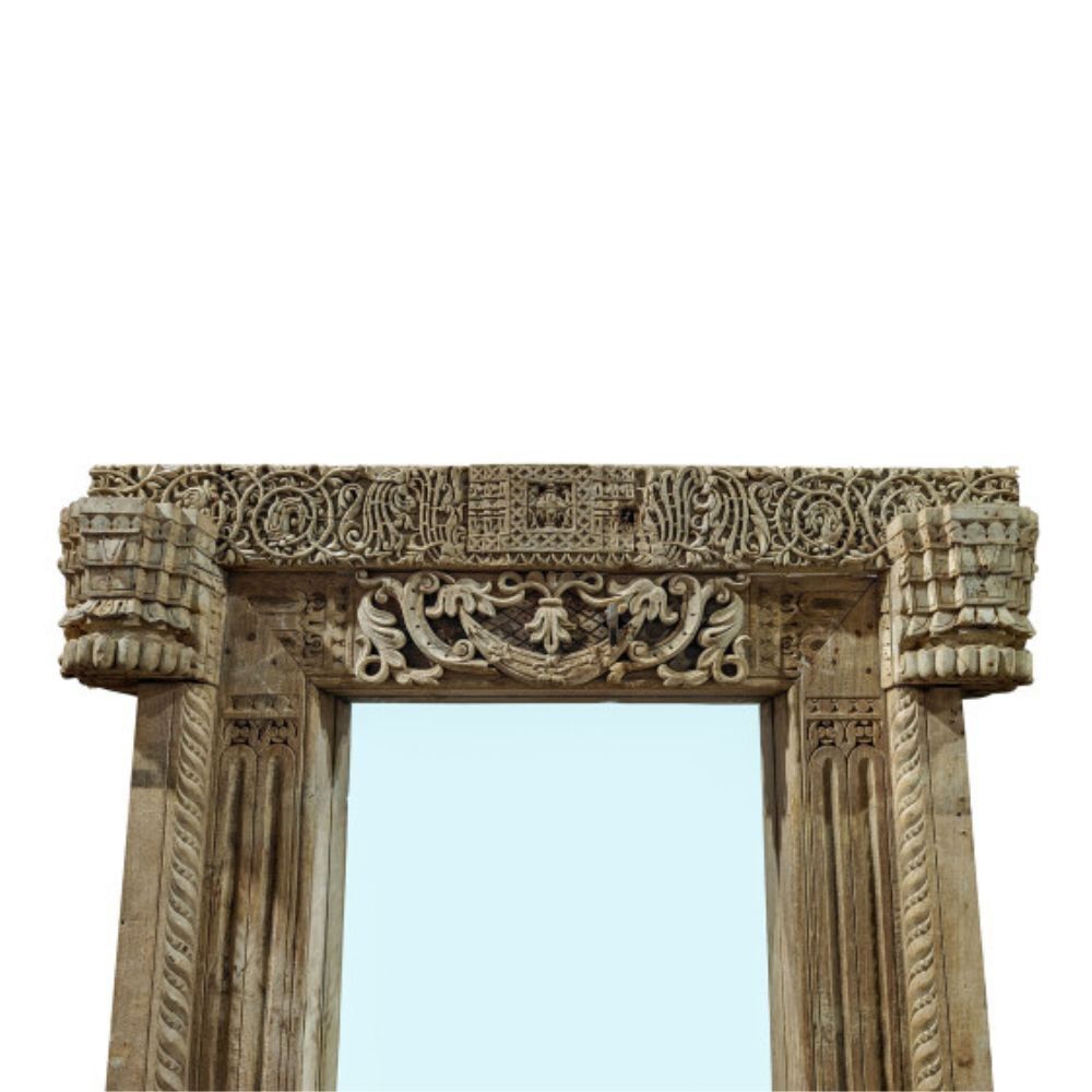 Specchio rettangolare etnico chic