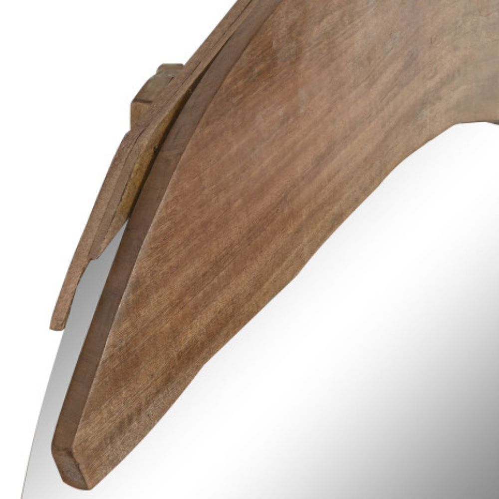 Specchio rotondo etnico