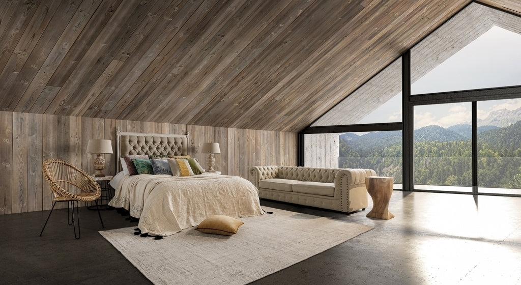 Tavolino alto industrial