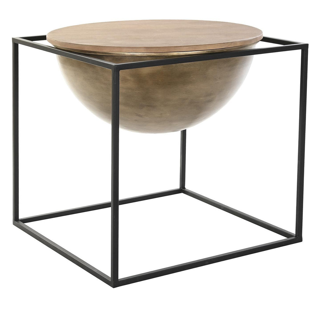 Tavolino industrial metallo