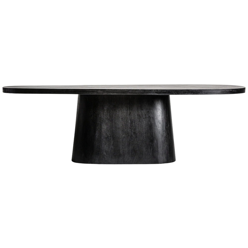 Tavolo pranzo nero art déco