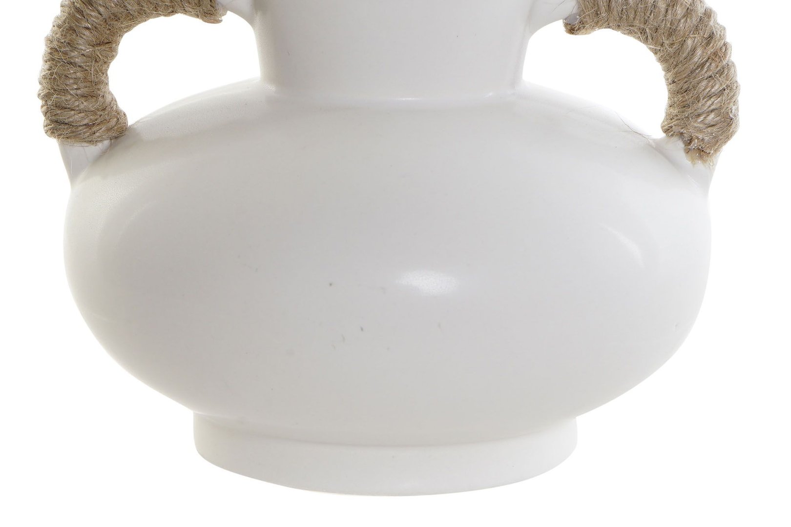 Vaso anfora bianco ceramica