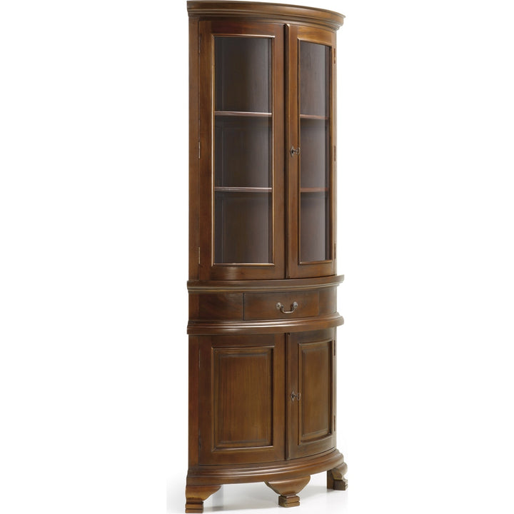 Angoliera etnica chic per salotto elegante