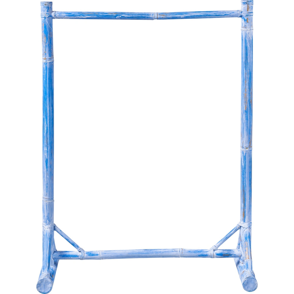 Appendiabiti in bambù azzurro