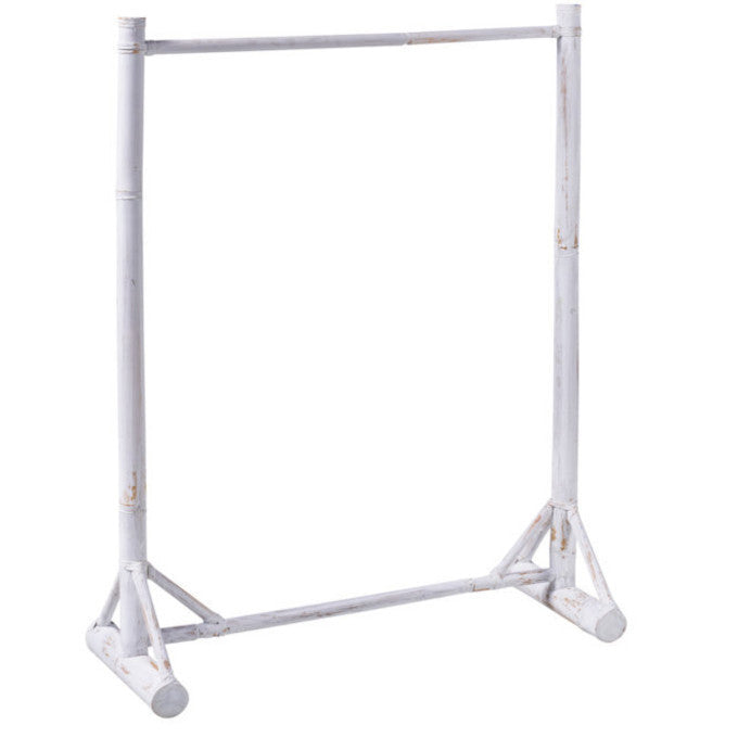 Appendiabiti in bambù bianco