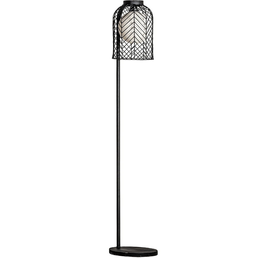 Piantana Art Decò in ambiente elegante e moderno