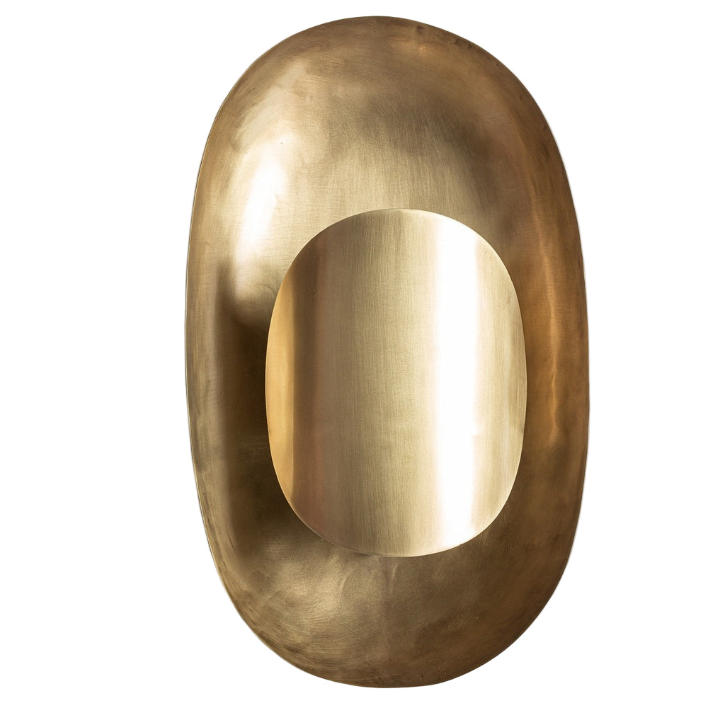 Applique dorata in ambiente chic contemporaneo