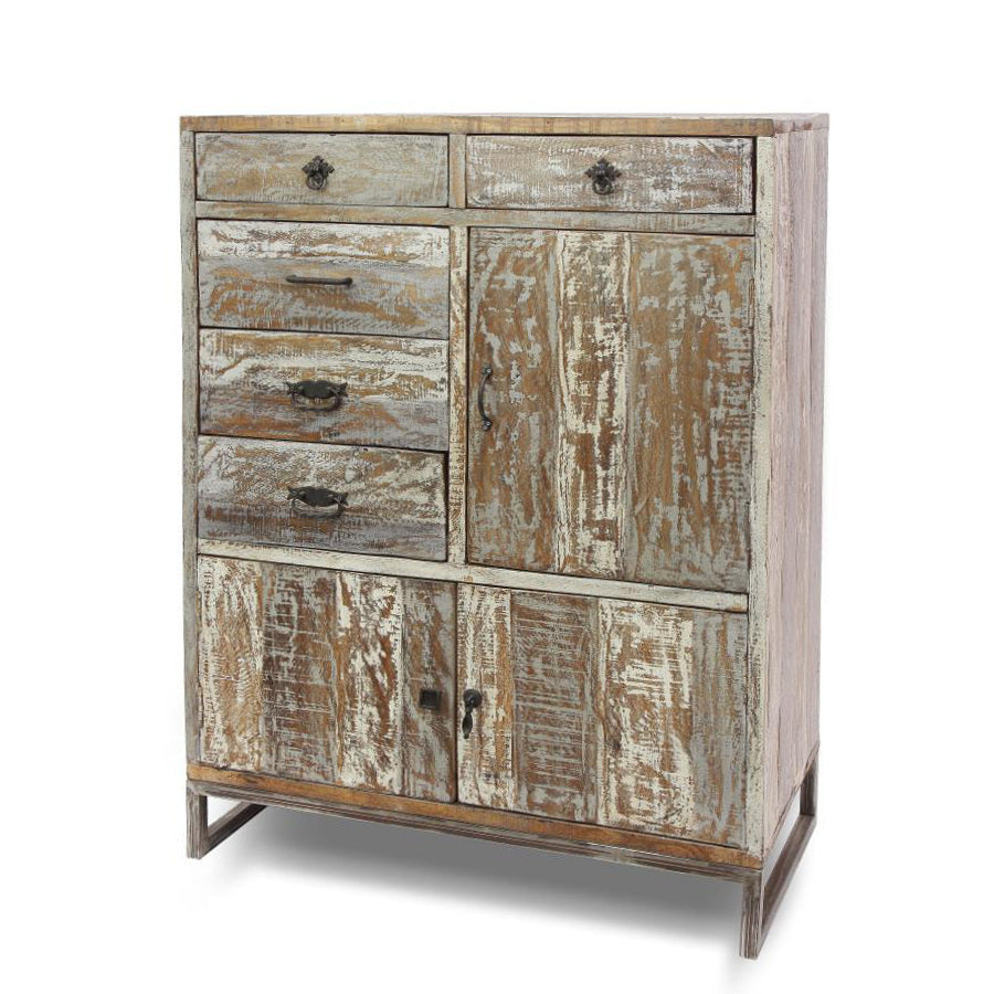 Armadietto in acacia decapato